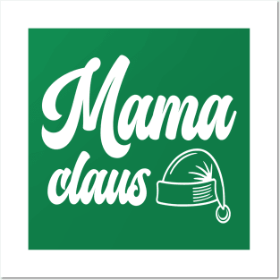 Christmas Family Mama Claus Posters and Art